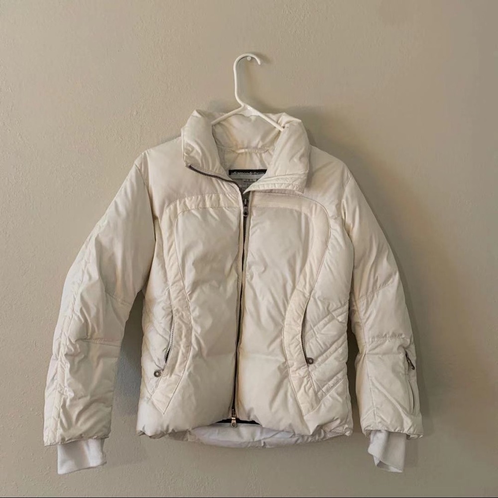 White Puffer Jacket Coat